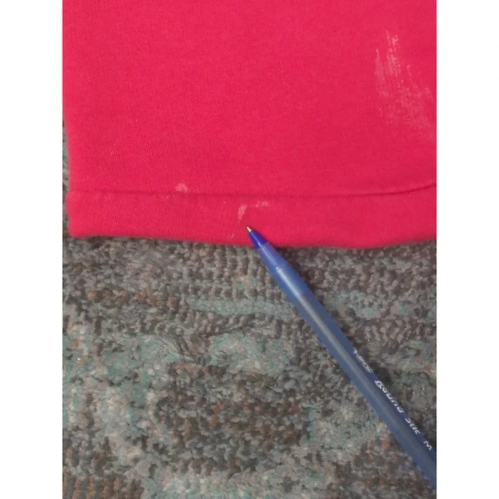 Nike Spellout Womens Red Hoodie Size L Zip Up Large Swoosh Sportswear Jacket Y2K